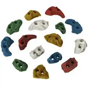 Alpidex Klettergriffe für Klettersteine und Tritte in verschiedenen Größen