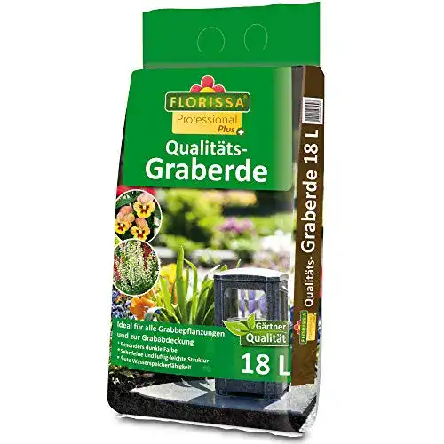 Graberde Florissa 18 Liter für Grabstätten