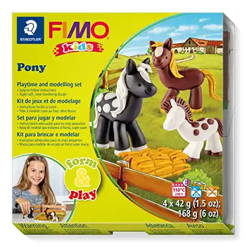 Fimo Knete Staedtler Pony Playtime und Modellierset
