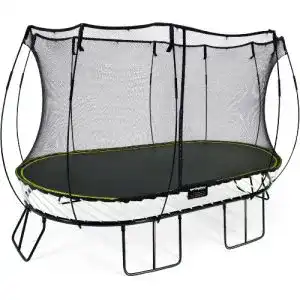 Springfree Trampolin O92 – Ovales Trampolin 240×400 cm mit Sicherheitsnetz