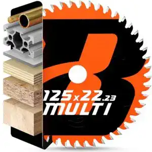 Holzsägeblatt für Winkelschleifer 125 von Baubeck