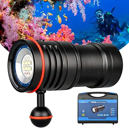 TrustFire DF50 KIT Tauchlampe für Unterwasseranwendungen