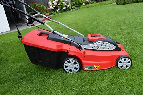 Hecht Rasenmäher mit 1600 Watt Elektroantrieb und 38 cm Schnittbreite