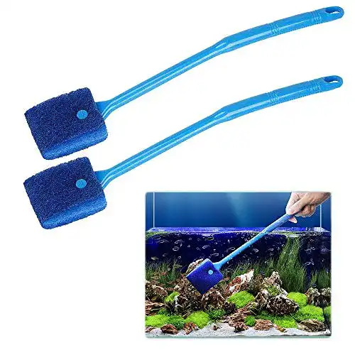 Aquarium Scheibenreiniger Gurxi mit Griff für effektive Reinigung
