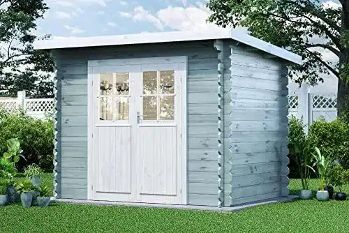 Gartenhaus Alpholz Korfu-28 aus Massivholz für Geräte und Freizeit