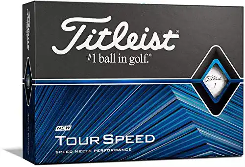 Titleist Golfbälle Tour Speed Golfball für Herren in Weiß
