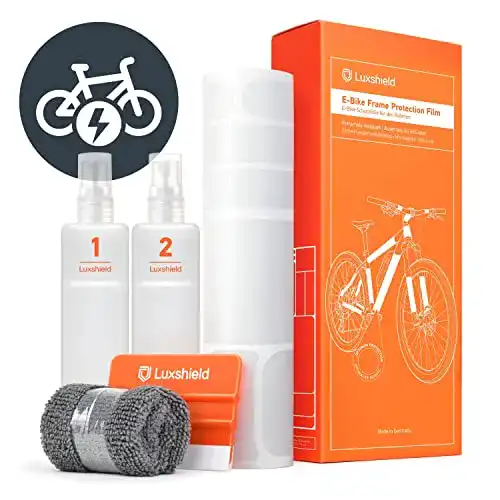 Fahrrad Schutzfolie Luxshield für E-Bike Lackschutzfolie