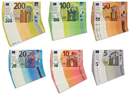 Spielgeld Betzold Euro-Scheine für Kinder 130 Stück Spielzeuggeld