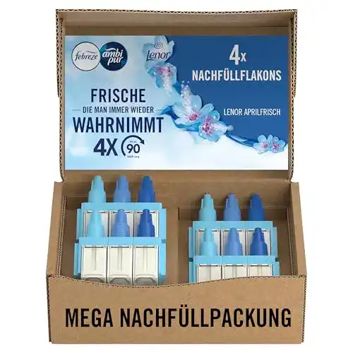 Febreze Duftstecker 3Volution mit 4 Nachfüllflakons