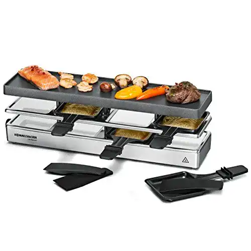 Mini-Raclette Rommelsbacher RC 800 für 4 Personen