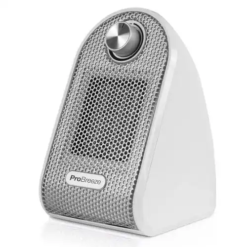 Keramik Heizlüfter Pro Breeze 500W Mini für Arbeitsplatz oder Schreibtisch