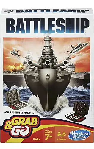 Schiffe versenken Spiel von Hasbro Gaming Battleship Grab & Go
