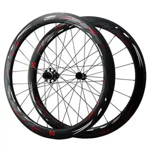 Carbon Rennrad Laufradsatz 700C für Drahtreifen und V-Bremse