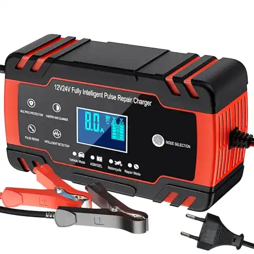 Erhaltungsladegerät Husgw 8A für 12V/24V Autobatterien