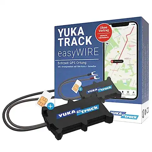 GPS-Tracker YUKAtrack easyWire für Auto, Motorrad und LKW