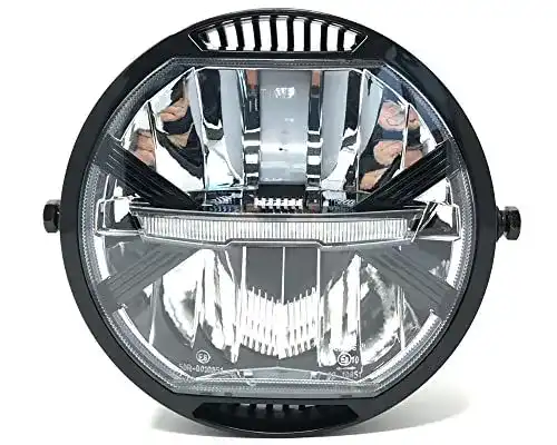 7-Zoll LED Scheinwerfer für Motorräder von Alchemy Parts