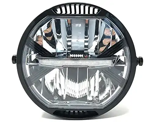 7-Zoll LED Scheinwerfer für Motorräder von Alchemy Parts