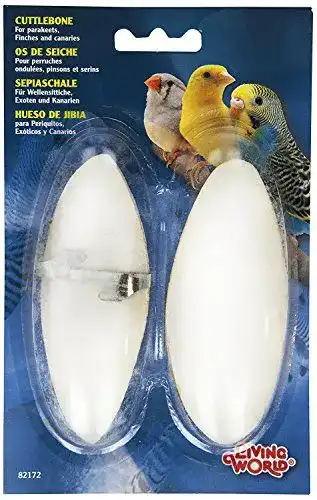 Sepiaschalen von Hagen Living World für Vögel im 2er Pack