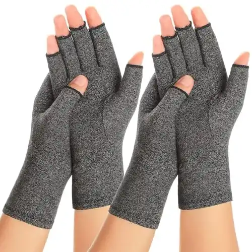 Kompressionshandschuhe Superfa 2 Paar für Arthritis und Rheuma