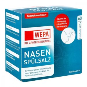 Nasenspülsalz Wepa 60 x 2,95 g – Salz zur Nasenspülung