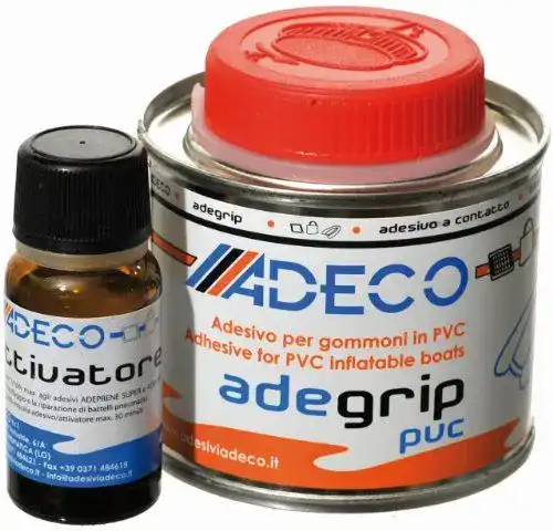Adeco Adegrip 2-Komponenten-Kleber für Schlauchboote aus PVC
