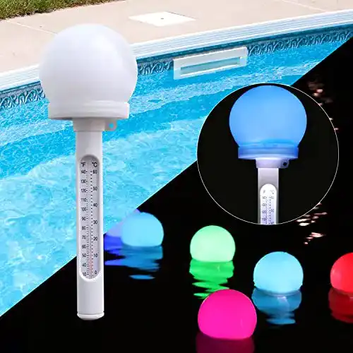 Poolthermometer LanBlu – Schwimmendes Thermometer für Pools