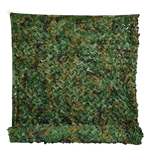 Tarnnetz Tongcamo 150D Polyester Gewebe für Sichtschutz und Tarnung