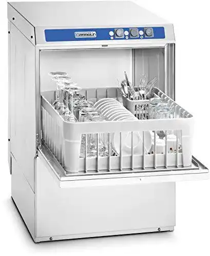 Gläserspülmaschine Casselin Edelstahl 3200W mit Wasserenthärter