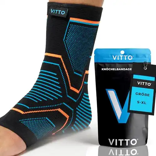 Fußbandage VITTO Sprunggelenkbandage, bei Bandschäden