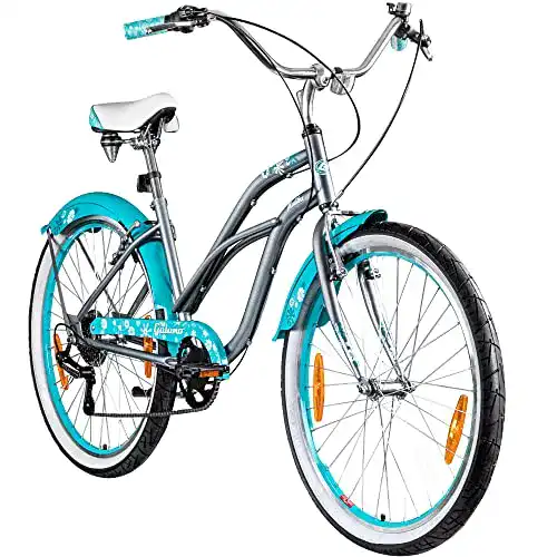 Beach-Cruiser Galano 26 Zoll Malibu Verfügbar in 3 Farben