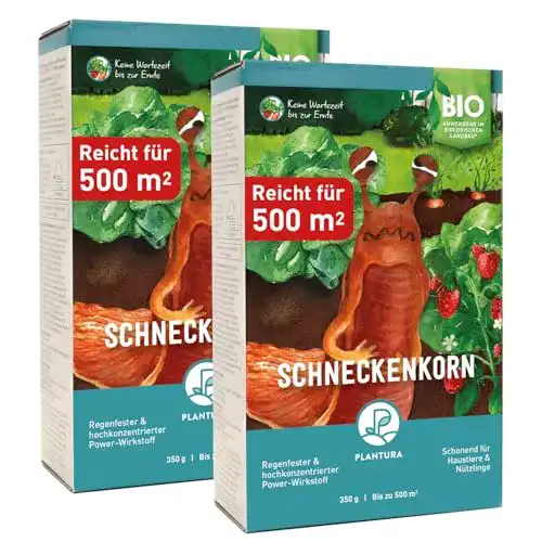 Organisches Schneckenkorn von Plantura – Bio und regenfest