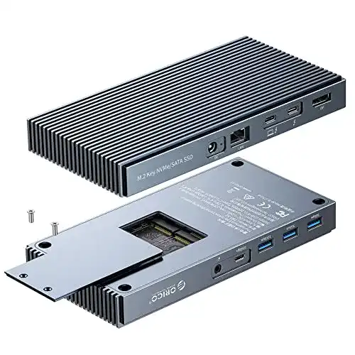 ORICO Thunderbolt 3 Dock 9-in-1 mit Dual M.2 NVMe/NGFF Slots