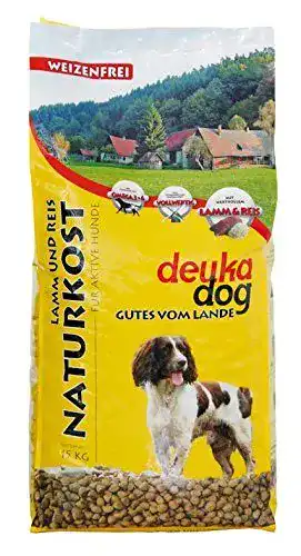 Deuka Hundefutter GS Dog Naturkost Lamm und Reis 2 x 15 kg