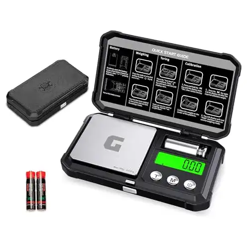 Digitale Taschenwaage mit 300g Kapazität und 0,01g Genauigkeit