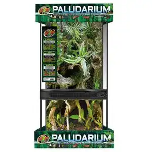 Paludarium Zoo Med Zoomed 30x30x60 cm mit 15 Litern Volumen für Reptilien und Amphibien