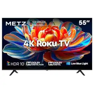 55 Zoll Metz Blue Roku TV 4K UHD Smart Fernseher