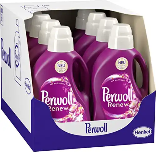 Perwoll Renew Blütenrausch Flüssigwaschmittel für Bunt- und Weiße Wäsche