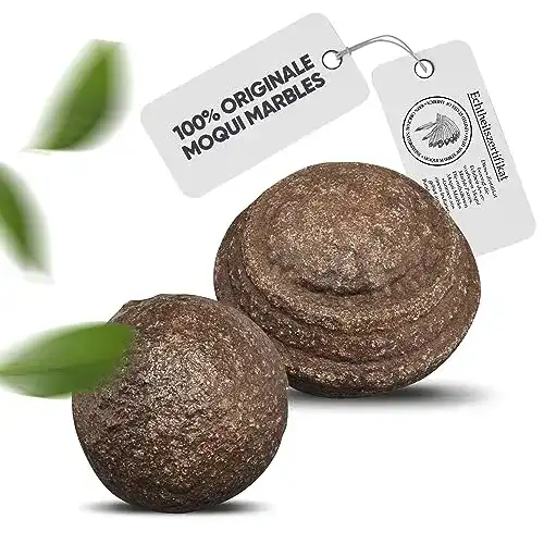 Moqui Marbles Puraja Paar Original Moqui Marbles mit Echtheitszertifikat
