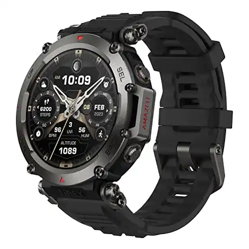 Amazfit T-Rex Ultra Outdoor Smartwatch mit Dual-Band GPS