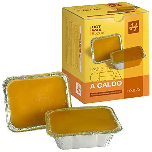 Warmwachs Holiday Classic Natural 1 kg für Haarentfernung ohne Vliesstreifen