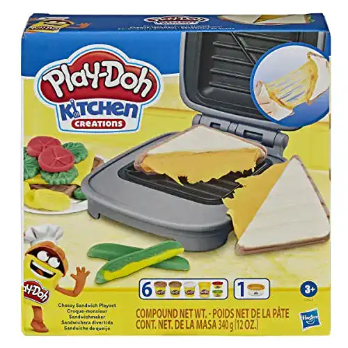 Play-Doh Kitchen Creations Sandwichmaker Set für Kinder