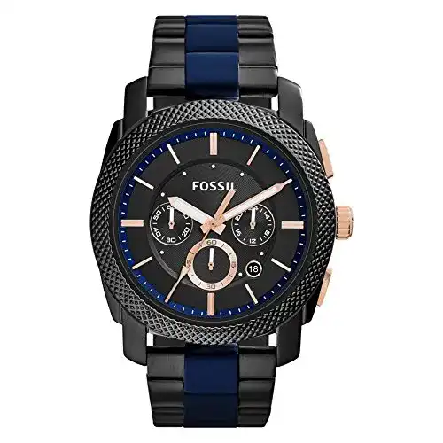 Chronograph Fossil Machine Uhr für Herren im Vergleich