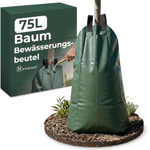 Baumbewässerungssack Novatool 75 Liter für Bäume in Grün