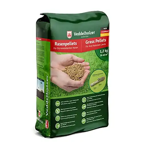 Trockenrasen Veddelholzer Garten Rasenpellets für trockene Flächen