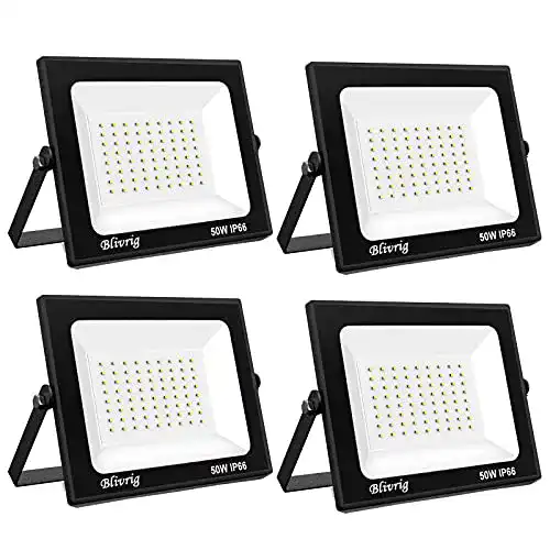 LED Strahler 50 Watt Blivrig 4er Set für Außenbereich