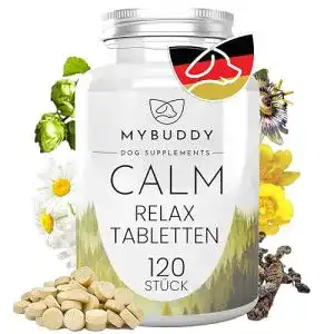 Beruhigungsmittel für Hunde: MyBuddy Calm Relaxtabletten im Vergleich
