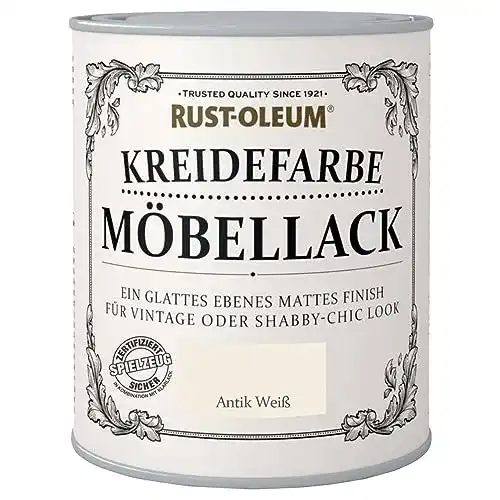 Kreidefarbe Rust-Oleum Möbellack Antik Weiß Matt