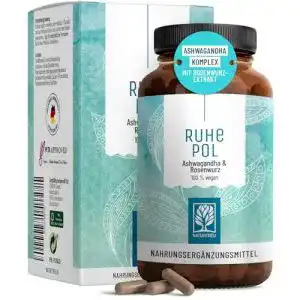 Nahrungsergänzungsmittel gegen Müdigkeit mit Ashwagandha und Rosenwurz