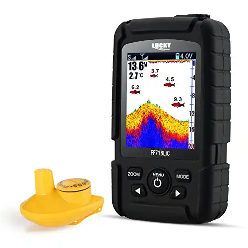 Fischfinder LUCKY Fishfinder Wireless Tragbarer Fisch-Finder