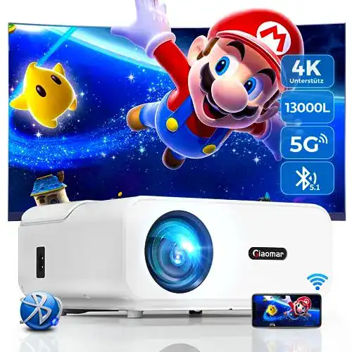Vigpil Beamer mit 4K Unterstützung und 15000 Lumen Helligkeit